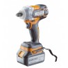 030607 BAUKRAFT Masina insurubat impact,Li-Ion 18V,4Ah,patrat 1/2"