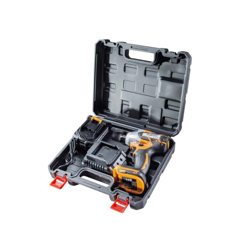 030607 BAUKRAFT Masina insurubat impact,Li-Ion 18V,4Ah,patrat 1/2"