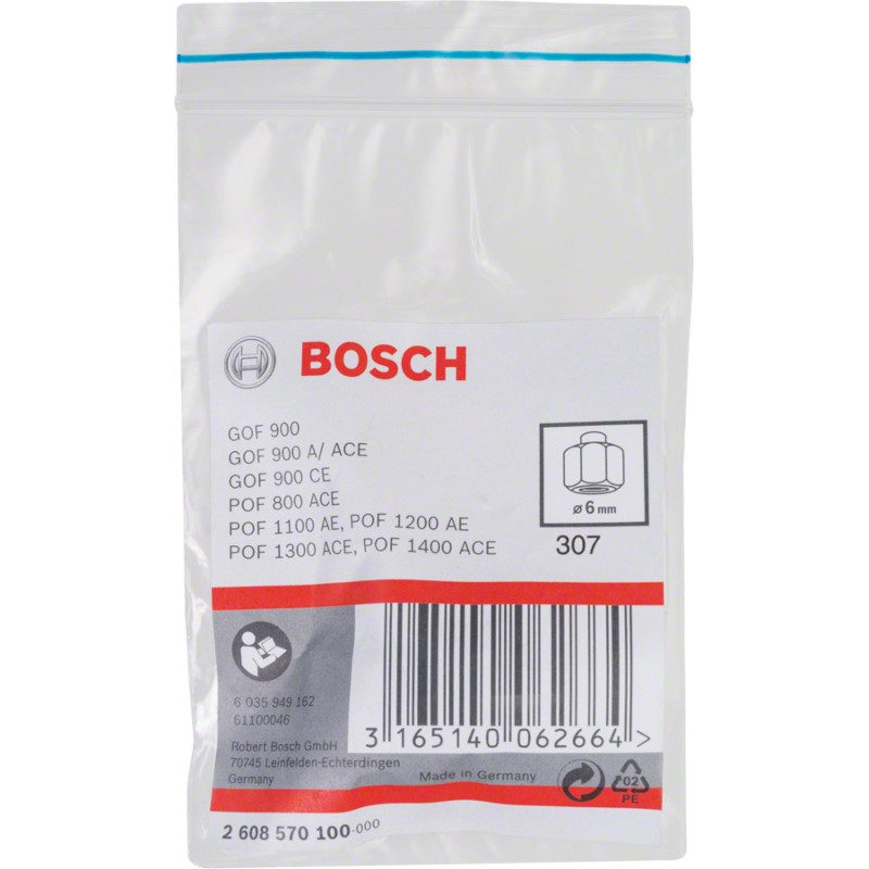 2608570100 BOSCH Bucsa de prindere 6x19mm