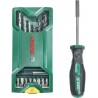 2607017654 BOSCH Set mix 15pcs Mini-X-Line + surubelnita