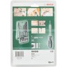 2607017654 BOSCH Set mix 15pcs Mini-X-Line + surubelnita