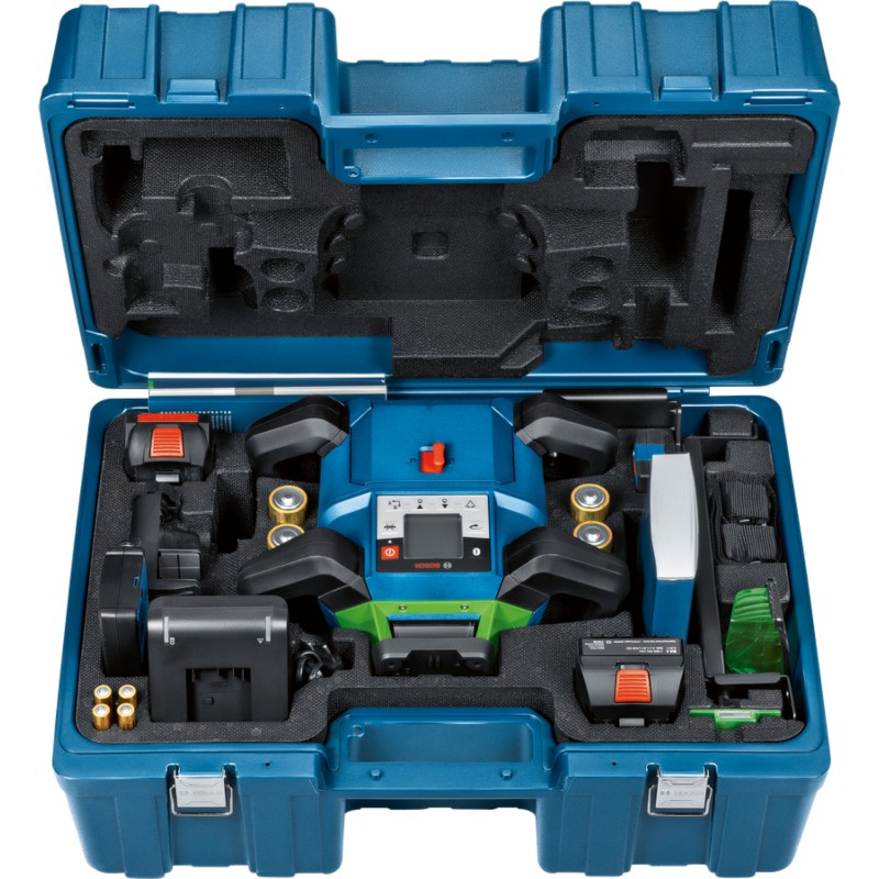 06159940PS BOSCH Nivela laser rotativa GRL 650 CHVG + BT 300 HD