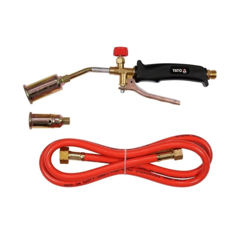 YT-36740 YATO Arzator 8 kW,pentru acoperisuri,cu 2 duze,lungime 370 mm