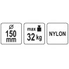 YT-37223 YATO Ventuza diametru 152 mm, capacitate incarcare 32 kg
