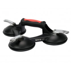 YT-37237 YATO Ventuza tripla,diametru 125mm,capacitate incarcare 190kg