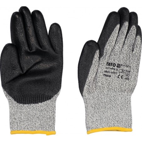 YT-74771 YATO Manusi de protectie negre, marimea 9
