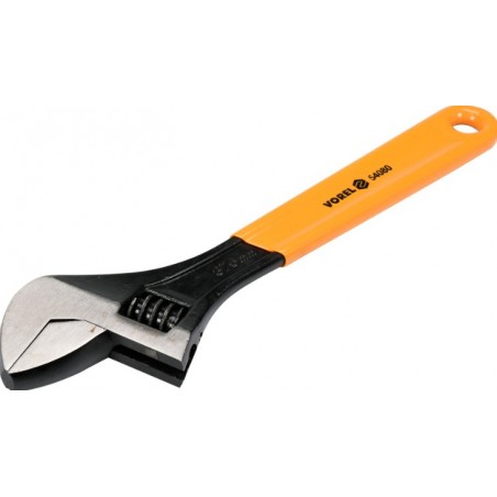 54080 VOREL Cheie reglabila maner cauciucat, deschidere 40 mm, 375 mm