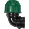 88857 FLO Conector pentru tevi PP, 90 grade GW, 25 x 3/4", 10 BAR