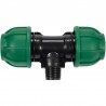 88862 FLO Conector tevi PP, dimensiune 25 mm x 1/2" x 25 mm, 10 BAR