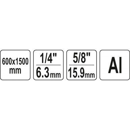 YT-30451 YATO Trepied de aluminiu pliabil, inaltime maxima 1.5 m