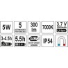 YT-81819 YATO Proiector portabil COB LED 5W, 300LM