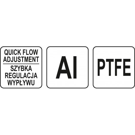 YT-67421 YATO Pistol din aluminiu pentru spuma poliuretanica
