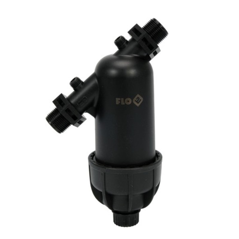 88930 FLO Filtru apa sistem irigare, racord 3/4", 8 BAR, maxim 4 m3/h