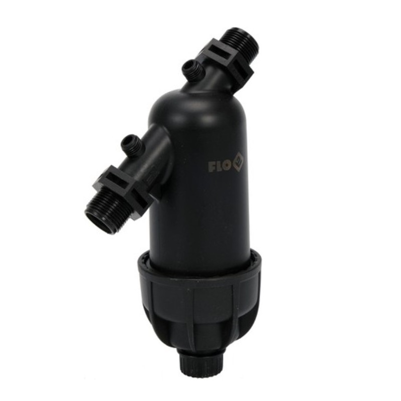 88930 FLO Filtru apa sistem irigare, racord 3/4", 8 BAR, maxim 4 m3/h