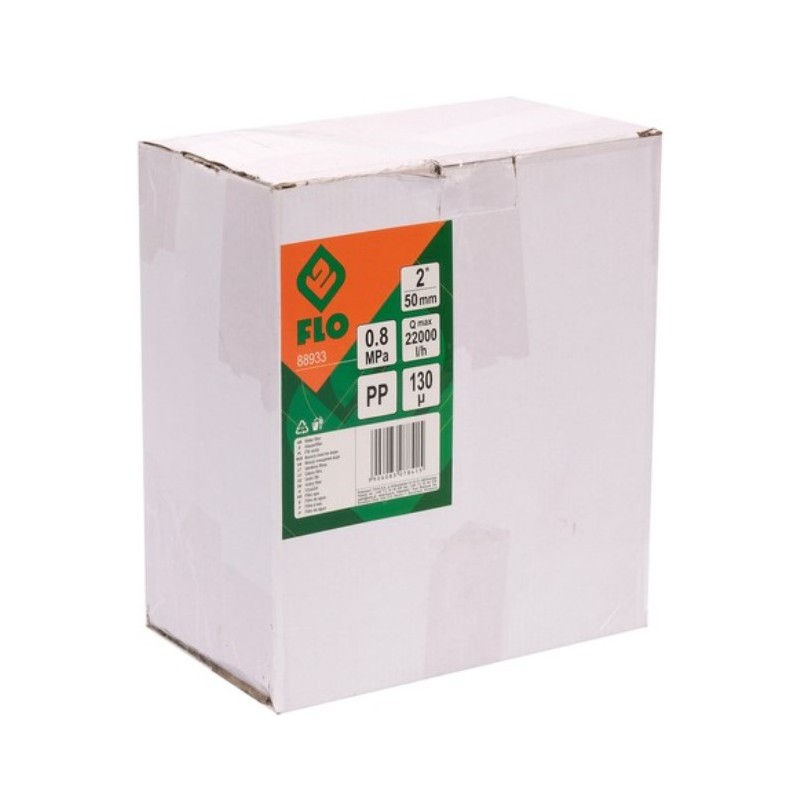 88933 FLO Filtru apa sistem irigare, racord 2", 8 BAR, maxim 22 m3/h