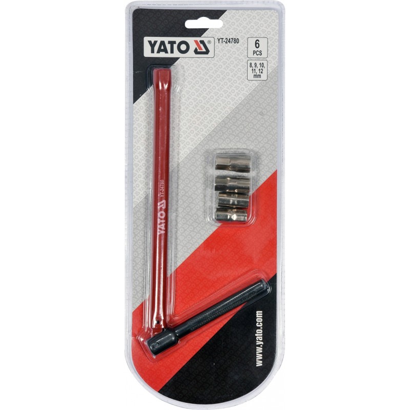 YT-24780 YATO Cheie unghiulara pentru fitinguri cu 5 capete 8-12 mm