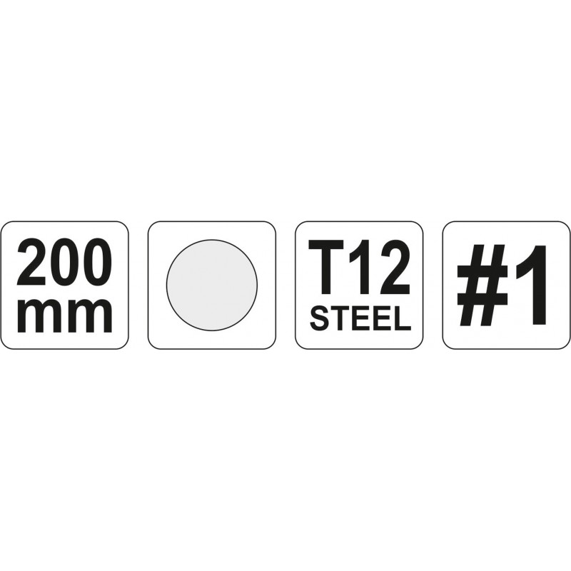YT-62269 YATO Pila rotunda pentru metal, lungime 200 mm