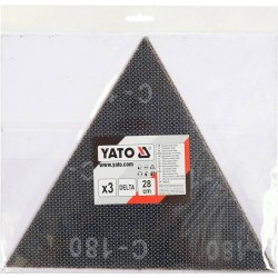 YT-846153 YATO Set 3 foi abrazive tip delta 28cm, P180