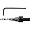 YT-33022 YATO Burghiu lemn,reglaj adancime 5-7mm,prindere cilindru 8mm