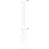 YT-33022 YATO Burghiu lemn,reglaj adancime 5-7mm,prindere cilindru 8mm