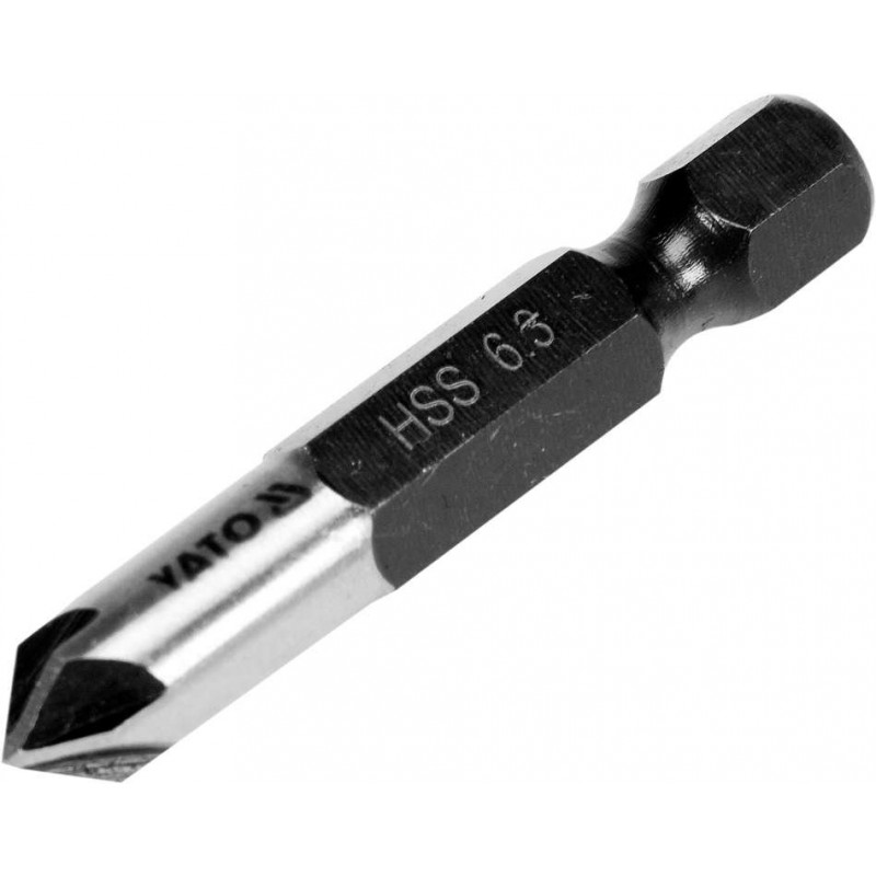YT-44721 YATO Freza pentru metal HEX 1/4, diametru 6.3mm, lungime 40mm