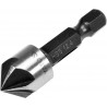 YT-44724 YATO Freza pentru metal HEX 1/4,diametru 12.4mm, lungime 40mm