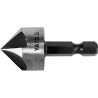 YT-44726 YATO Freza pentru metal HEX 1/4,diametru 20.5mm, lungime 45mm
