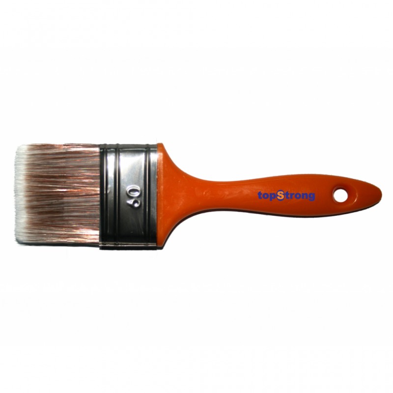 540670 TOPSTRONG Pensula cu maner plastic, fir natural, 25mm