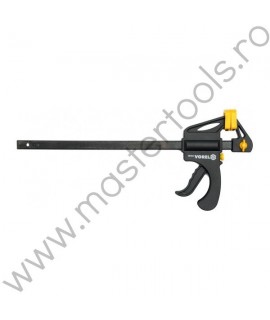 38403 VOREL Presa lemn 250 mm,prindere rapida,deschidere 141-405 mm