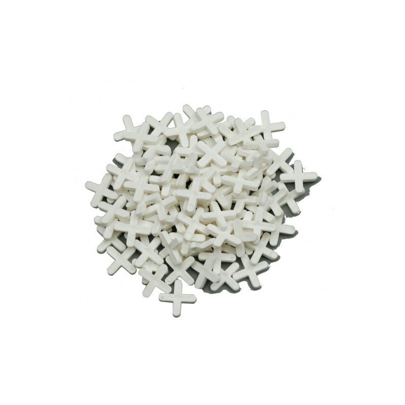 04650 VOREL Set 100 distantiere cruce pentru faianta, marime 5 mm