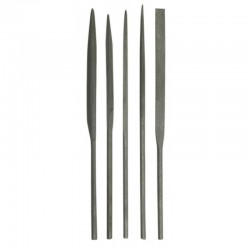 25370 VOREL Set 5 pile pentru lemn si metal, dimensiune 4 x 160 mm