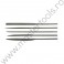25380 VOREL Set 10 pile pentru lemn si metal, dimensiune 4 x 160 mm
