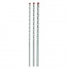 23530 VOREL Set 3 burghie beton,dimensiune 8,10,12mm,lungime 400 mm