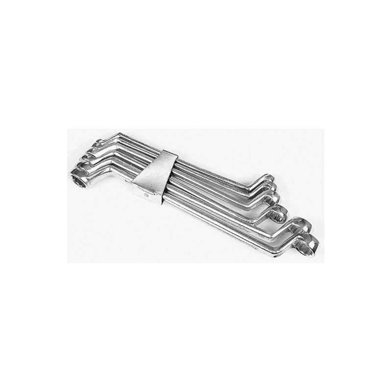 52560 VOREL Set 6 chei inelare cotite, dimensiuni 6-17 mm