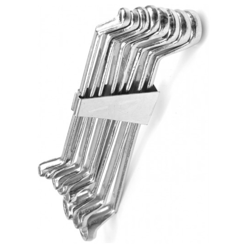 52570 VOREL Set 8 chei inelare cotite, dimensiuni 6-22 mm