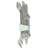 50630 VOREL Set 12 chei fixe, dimensiuni 6-32 mm
