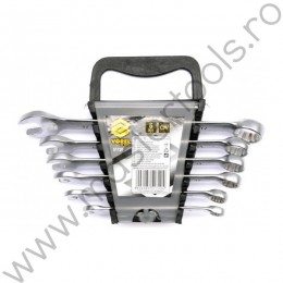 51720 VOREL Set 6 chei combinate, dimensiuni 8, 10, 12, 13, 14, 17 mm