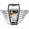 VOREL Set 8 chei combinate, dimensiuni 6-19 mm