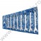 51580 VOREL Set 8 chei combinate, dimensiuni 6-19 mm