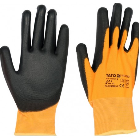 YT-74752 YATO Manusi protectie, din poliester cu poliuretan, marime 9
