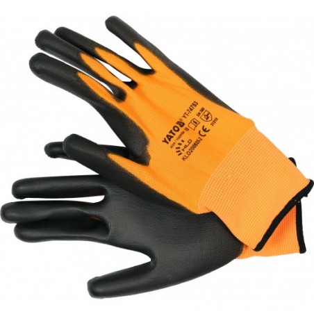 YT-74753 YATO Manusi protectie, din poliester cu poliuretan, marime 10