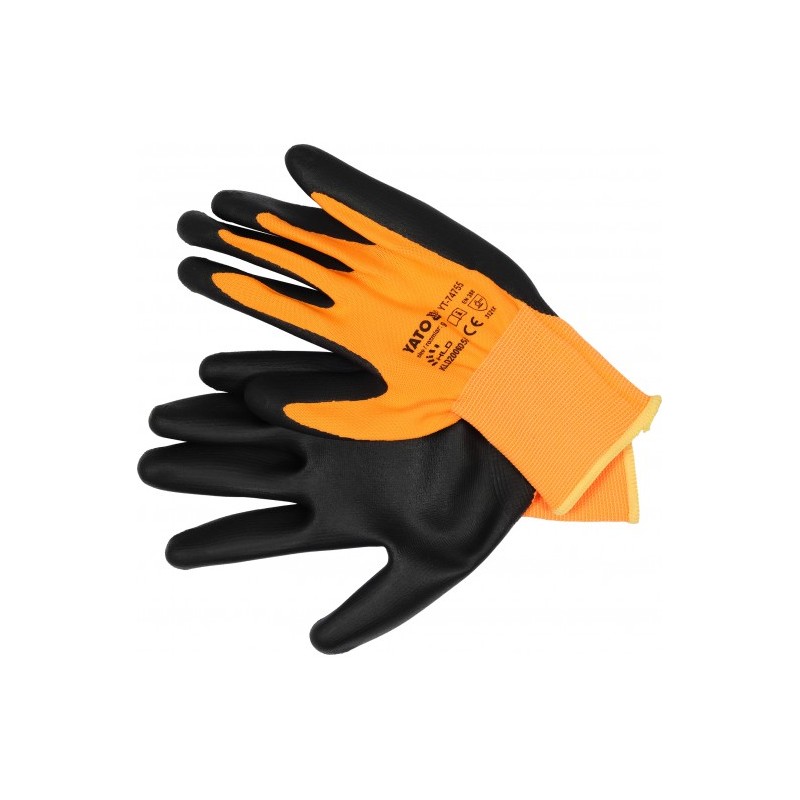 YT-74755 YATO Manusi de protectie din nylon cu nitril, marime 9