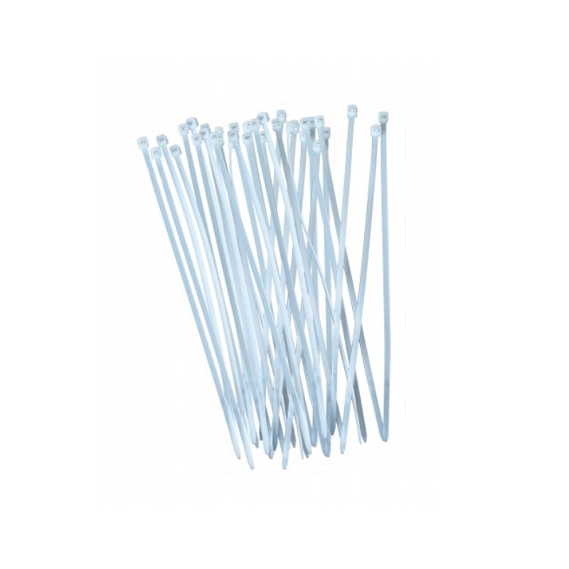 729701 BASIC Set 100 coliere din plastic,latime 3.6 mm,lungime 250 mm