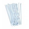729701 BASIC Set 100 coliere din plastic,latime 3.6 mm,lungime 250 mm