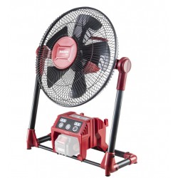 039711 RAIDER Ventilator lucru LED,300 mm,230V, compatibil Li-Ion 20V