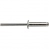 YT-3639 YATO Set 50 nituri aluminiu 6.4 x 4.8 mm