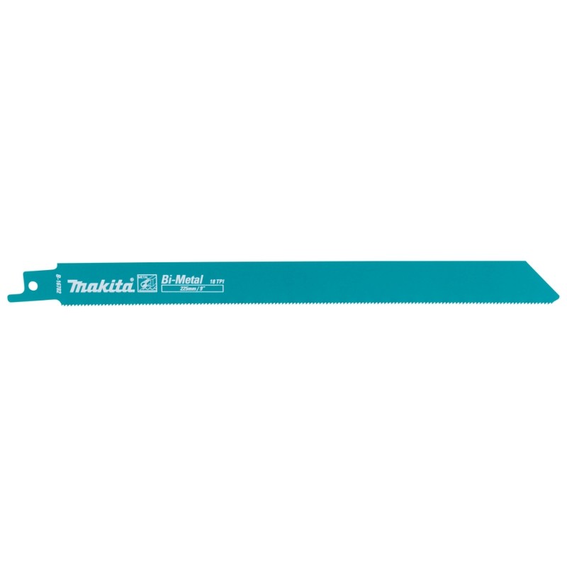 B-16782 MAKITA Set 5 lame fierastrau,lungime 225mm,18 TPI,pentru metal