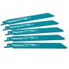 B-16782 MAKITA Set 5 lame fierastrau,lungime 225mm,18 TPI,pentru metal