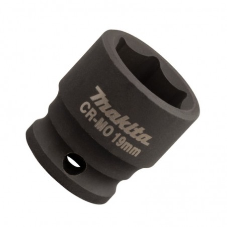 B-40010 MAKITA Cheie tubulara hexagonala 19mm,patrat 3/8",lungime 30mm