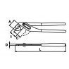 62129 EGAMASTER Cleste papagal, falci intrepatrunse, lungime 12"